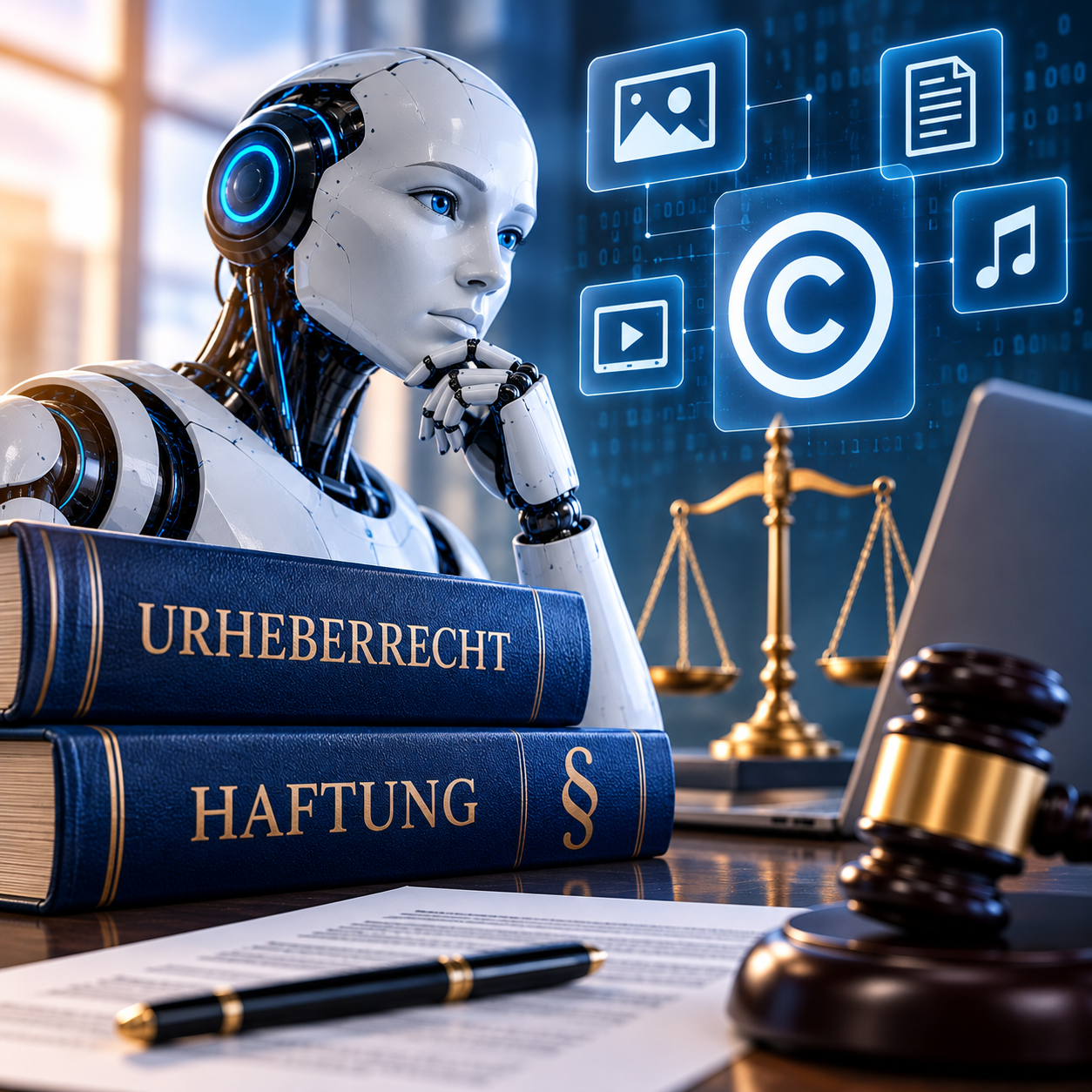 KI, Urheberrecht und Haftung